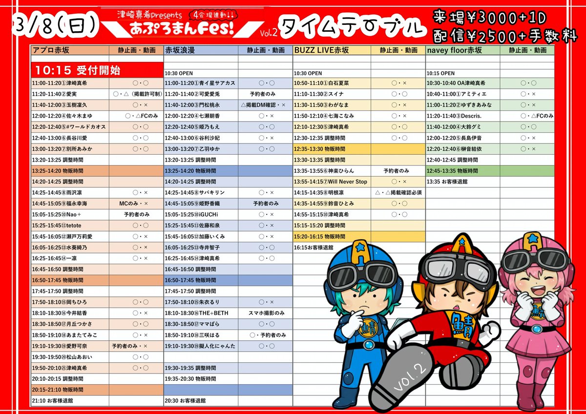 3/8の詳細はこちら♡🐟