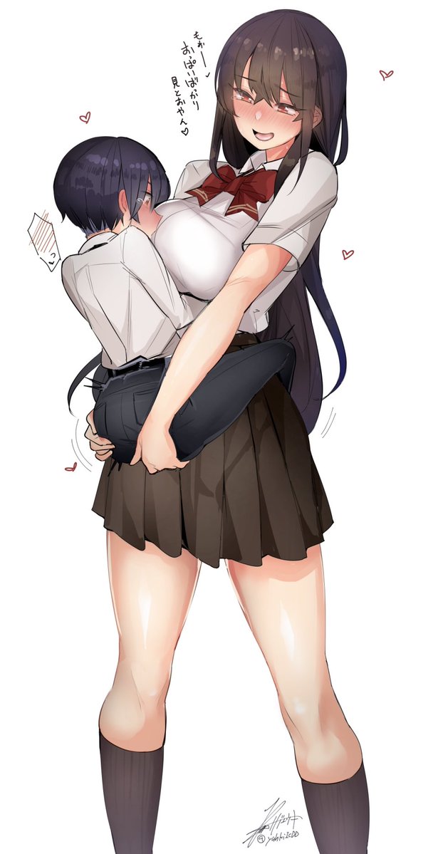 昔描いた、でかでかだっこです。 