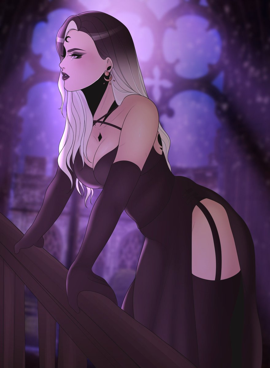 Toutoune and the bad bitch she pulled by being goofy 😌 #ocs