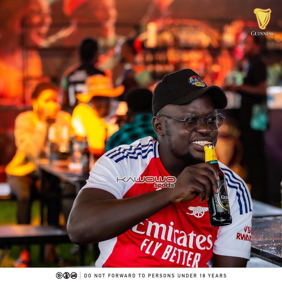 🔴Red for the passion. ⚫Black for the vibe.

📍Le Kasa Gardens, Mukono 

#GuinnessMatchday #GuinnessUg | 📸 <a href="/Mugabiarts/">King Don Mugabi</a>