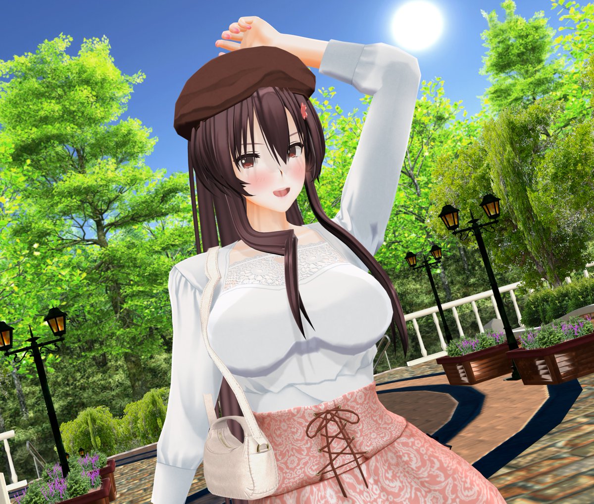 お題

　　　　　　　　｢ 春  外出 」

#cm3d版深夜の真剣エディット60分一本勝負
#艦これ
#COM3D2 #カスタムオーダーメイド3D2