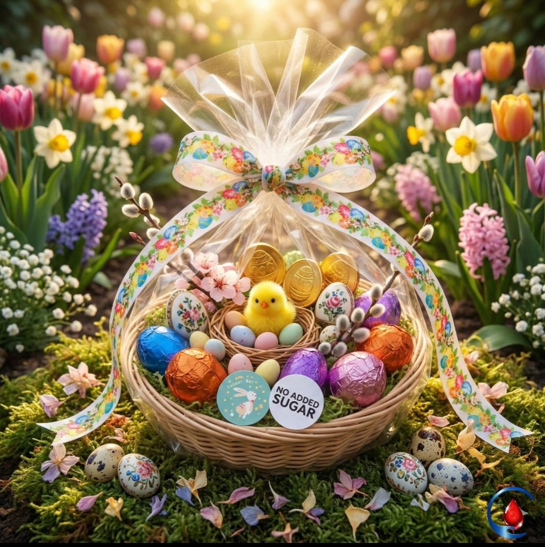 SaDiabetic's tweet photo. Easter Chocolate Basket - This Easter, treat yourself or a loved one to the gift of guilt-free, banting, low carb, no sugar added, indulgence!

Gets now while stocks last:
https://t.co/yxKfzQvqUa

💙WE LOVE MAKING PEOPLE LIVING WITH DIABETES, SMILE 💙 
Proudly South African 🇿🇦 https://t.co/rIM3AKlYsu