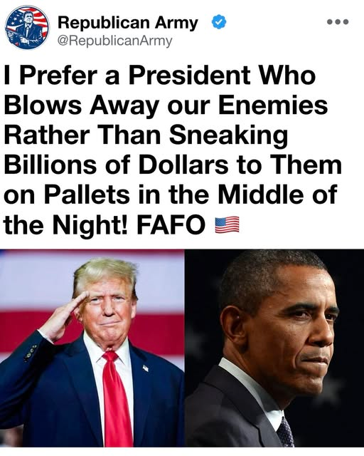 They are finding out that Trump does not mess around!