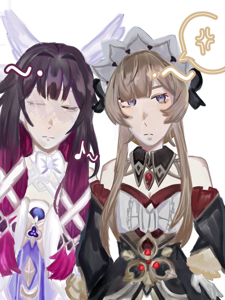 コロンビーナ、サンドローネ/原神 ＃原神