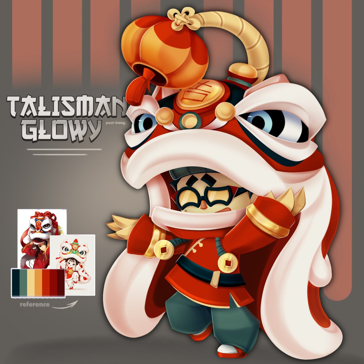 postir0ny's tweet photo. 新年快乐！

#BrawlStars #brawlstarsfanart #BrawlstarsArt #BrawlStarsGlowbert #brawlstarsskins #concept #Glowbert https://t.co/c8rCMa8vV0