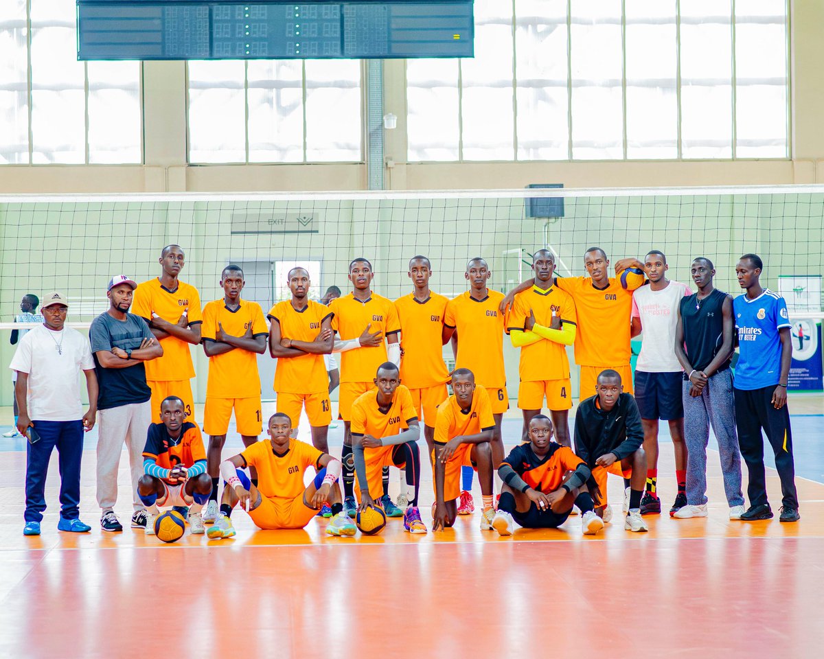 GisagaraVBC's tweet photo. RWANDA JUNIOR LEAGUE 2025/2026

FINAL

GVA 3-1 PSVF

Set1: GVA 25-16 PSVF
Set2: GVA 25-23 PSVF
Set3: GVA 26-24 PSVF
Set4: GVA 25-19 PSVF

We are Champions of Rwanda National League Junior 2025/2026

#TweTuriGisagara https://t.co/TVoYBeI8Tr