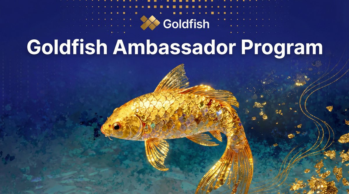 ValentinMoshuk's tweet photo. Want to do more than just follow the $GGBR journey? @goldfishggbr is launching its #AmbassadorsProgram — designed for those eager to drive real growth.
Join us as an ambassador to:
1⃣Educate and inspire the community
2⃣Drive on-chain engagement
3⃣Lead ecosystem initiatives and create value
Every action is tracked in our leaderboard, counting toward your $GFIN governance share.
If you’re passionate about shaping #Goldfish’s future, now’s your chance.
Limited slots open!
Join👉https://t.co/VSKYvvSdTy