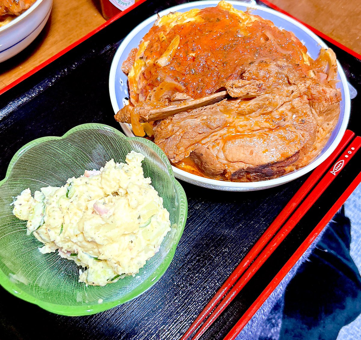 スペアリブオムライス(来客サイズ)