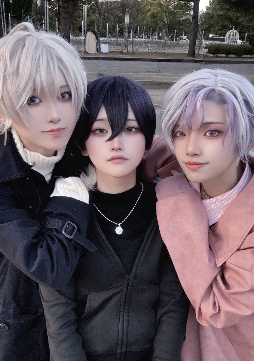 without ｶゝｶゞゐでおりました✌️
初出し2人組に挟まれて幸せな1日です♥️
 #アコスタ鶴舞