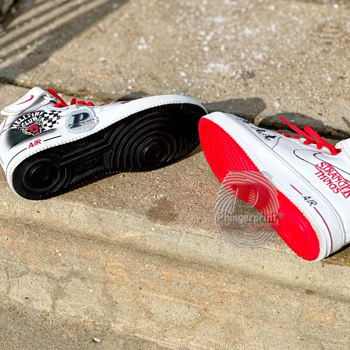 air force 1 x stranger things