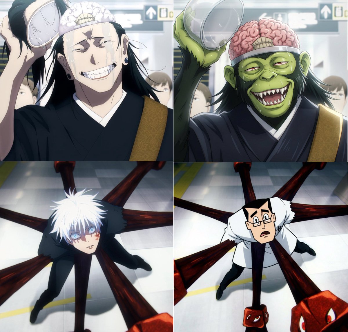 JJK x Powerpuff girls 

ps: created with <a href="/SocialSight/">SocialSight</a> Ai