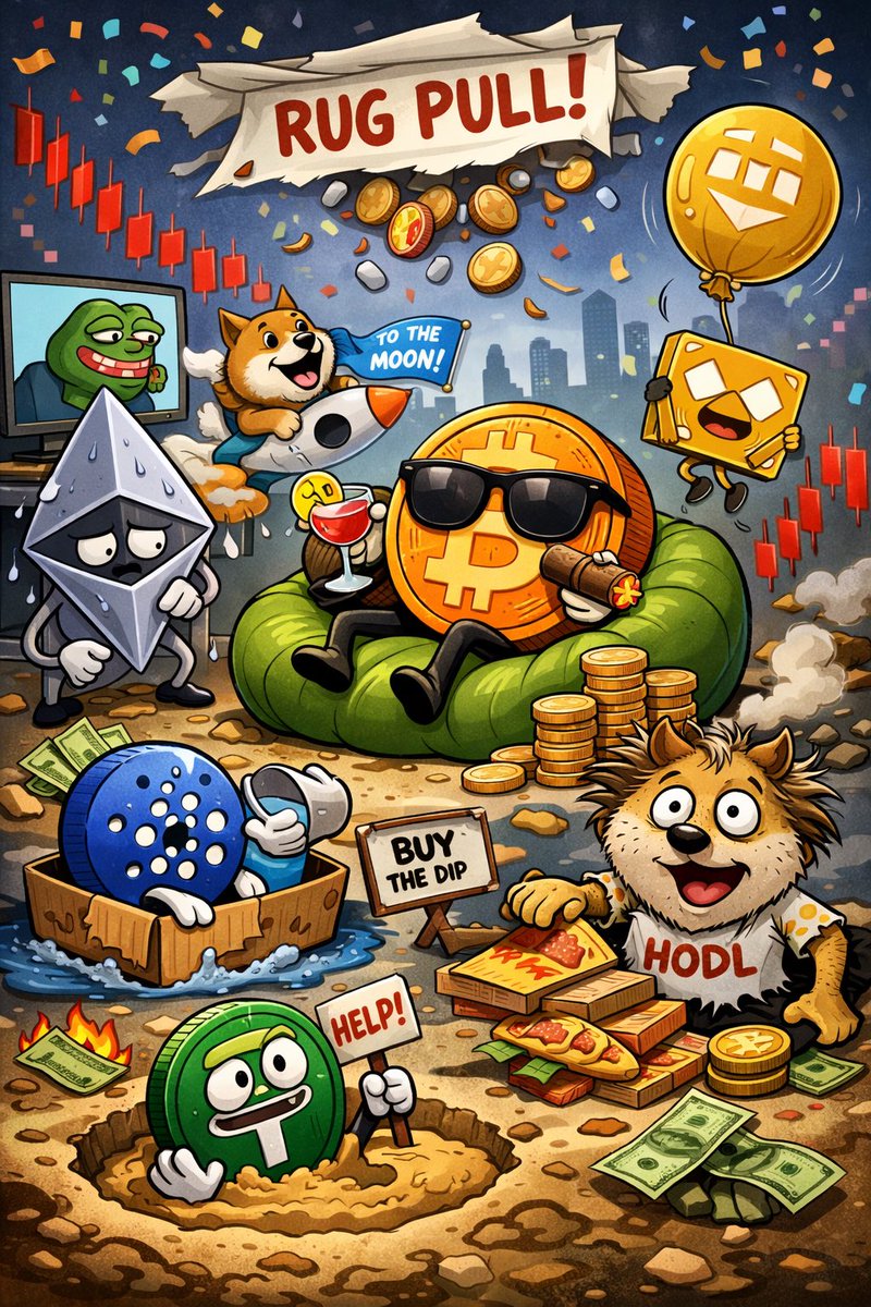 LonqGints_sol's tweet photo. Chơi crypto 3 ngày:
Ngày 1: “Tôi là nhà đầu tư.” 
Ngày 2: “Sao nó đỏ vậy?” 
Ngày 3: “HODL… vì không bán nổi.” 

#crypto #bitcoin #hodl #buythedip #rugpull #toTheMoon https://t.co/TIkKtkcDat