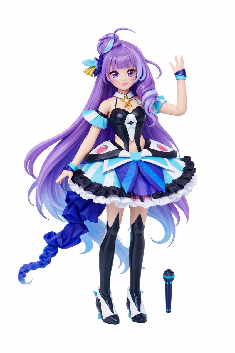 可動化したプリキュアを見てたら、急にワルキューレの（というか美雲さんの）ドールが欲しくなってきてしまった。AIに描いてもらってみたけど、ドールヘアをなかなかわかってくれない。