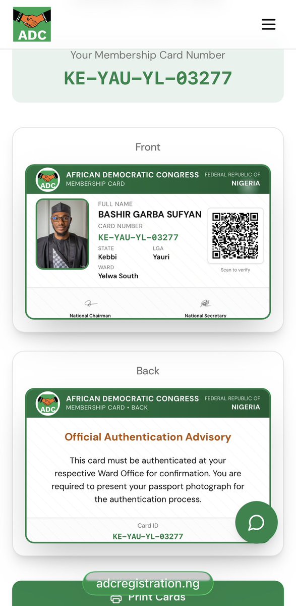 Bashir_GS's tweet photo. ADC opens E-Registration, it is very easy and user friendly.

The online membership registration is now open! Visit https://t.co/eNvxKkkC2v to register https://t.co/LgIIm3CzS2