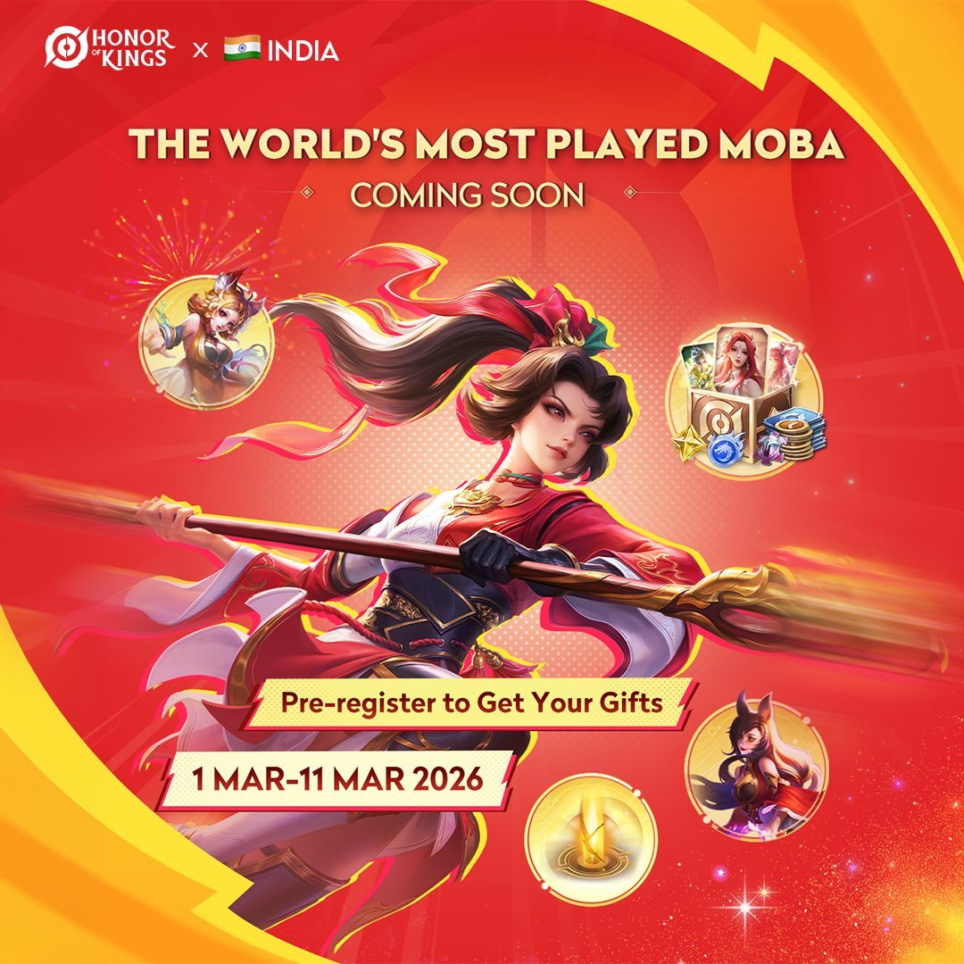 Real Honor of Kings India tweet media