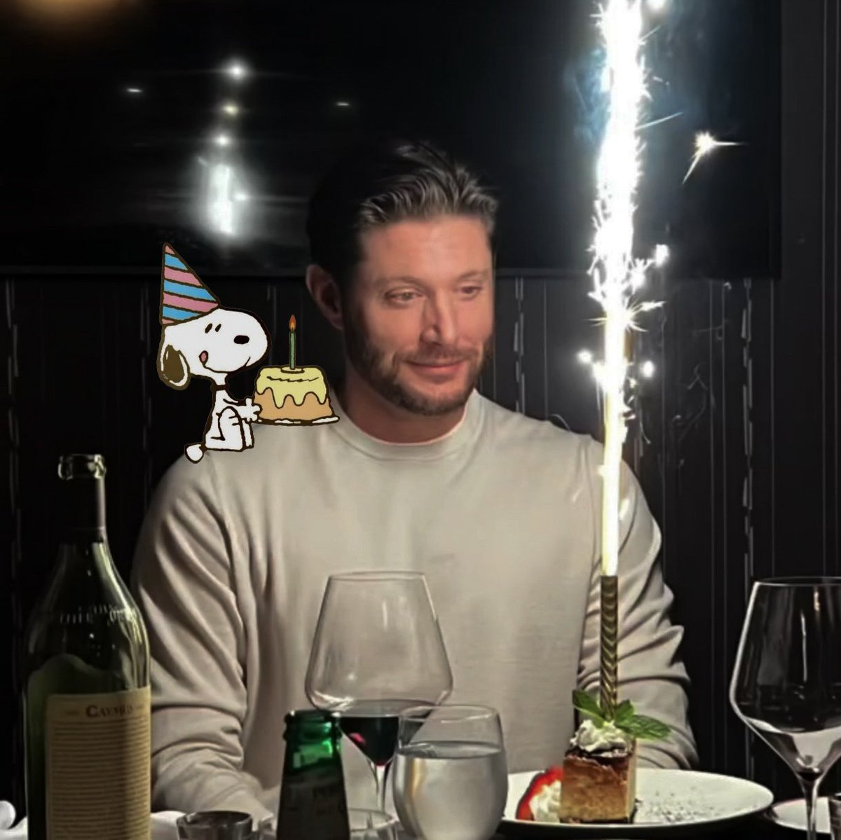 fawnchesters's tweet photo. happy birthday to my close personal friend jensen ackles https://t.co/85n7X7vQlt