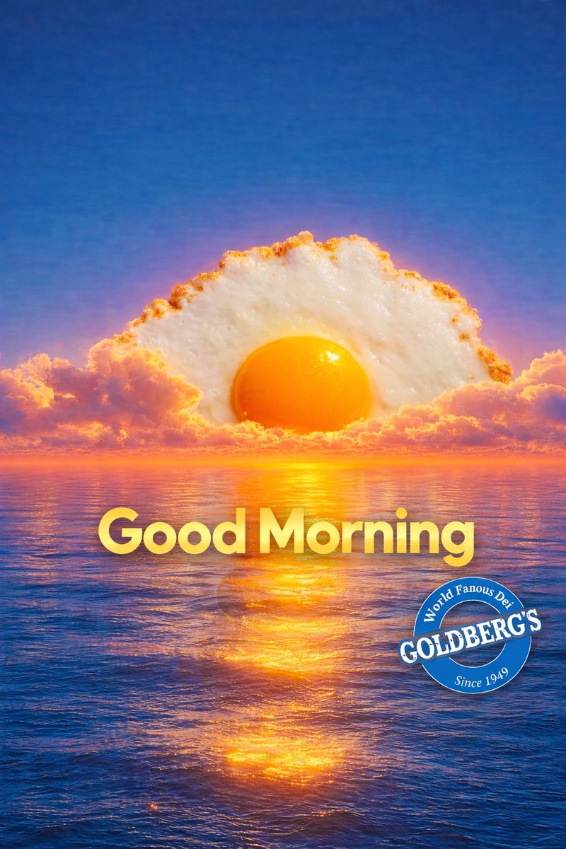 WorldFamousDeli's tweet photo. The warmth is coming ☀️

Longer days. Golden mornings.

No better way to welcome the sunshine than sunny side up 🍳✨

Spring’s on the horizon — we’ve got breakfast covered.

#SunnySideUp #GoodMorning #WorldFamousDeli https://t.co/sihg1KLW0s