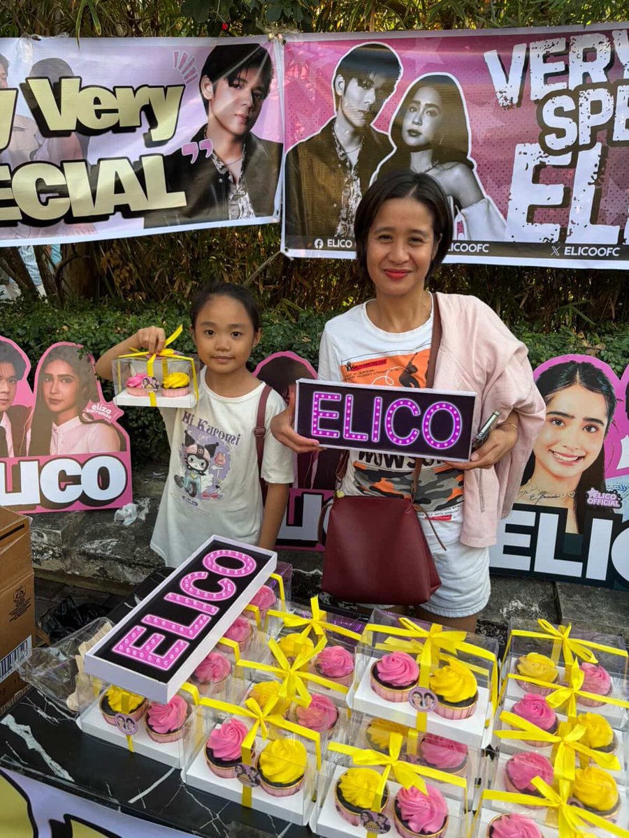 Another round of sweet souls at EliCopcakes 🧁💗
Thank you for making our EliCo Ganap extra special!

#EliCo #MarcoMasa #ElizaBorromeo | <a href="/elizaborromeo_/">eli</a> <a href="/_marcomasa/">Marco Masa</a> <a href="/ElicoINTL/">Elico International</a>