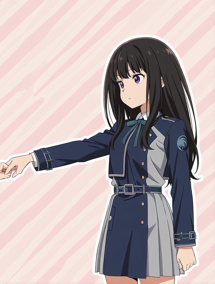 Lycoris Recoil リコリス・リコイル リコリコ SFW illustration