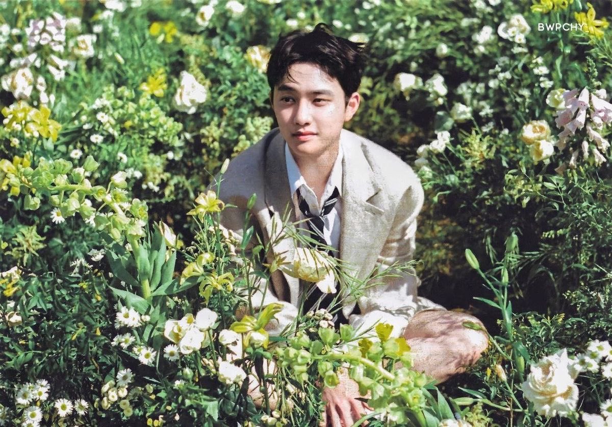 more of kyungsoo surrounded by flowers pleaseeee 🐈‍⬛ 🌷