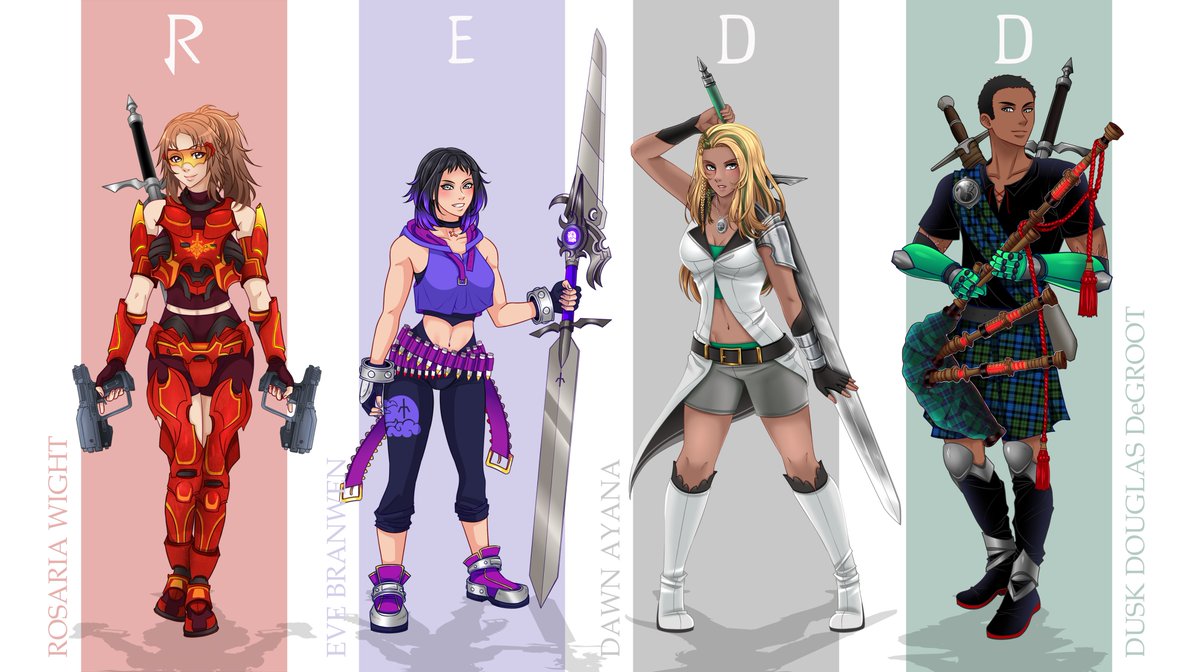 im planning on having a few of my characters from my fanfiction stories become my mascot (chibi versions) and chat will have the option to summon the one they like with point redeems. Team REDD for Example!