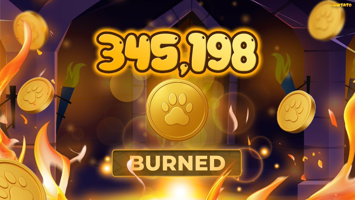 𝗧𝗵𝗶𝗿𝗱 $𝗧𝗔𝗧𝗢 𝗕𝘂𝘆𝗯𝗮𝗰𝗸 &amp; 𝗕𝘂𝗿𝗻 𝗘𝘃𝗲𝗻𝘁 𝗖𝗼𝗺𝗽𝗹𝗲𝘁𝗲𝗱 🔥 

Our March buyback and burn has been successfully executed, continuing to reinforce the deflationary structure of the Pawtato ecosystem.

💰𝗕𝘂𝘆𝗯𝗮𝗰𝗸 𝗘𝘅𝗲𝗰𝘂𝘁𝗲𝗱
$682 (from non-$TATO