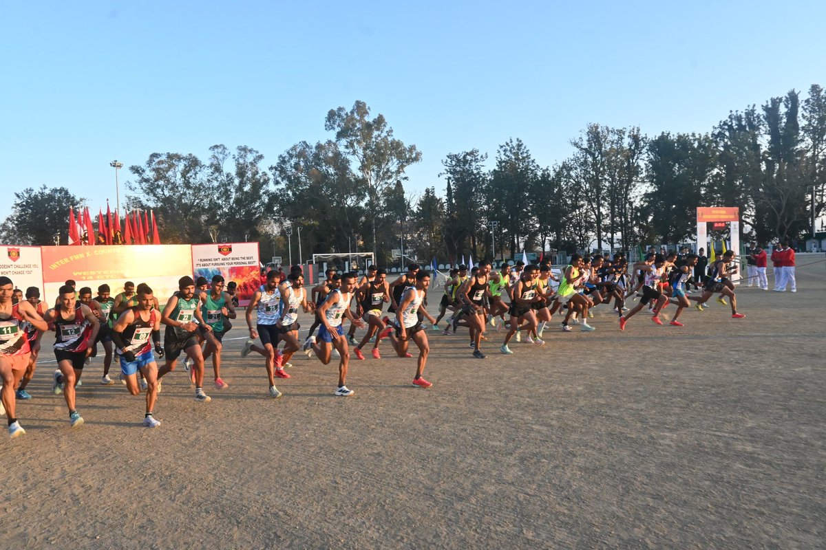 westerncomd_IA's tweet image. #CrossCountry #SpiritOfSoldiering

Western Command Inter-Formation Cross Country Championship 2025–26

Inter-Formation X-Country Championship of Western Comd was conducted on 01 Mar 2026 at 14 Gorkha Training Centre, Subathu. 

The event witnessed an outstanding display of sheer
