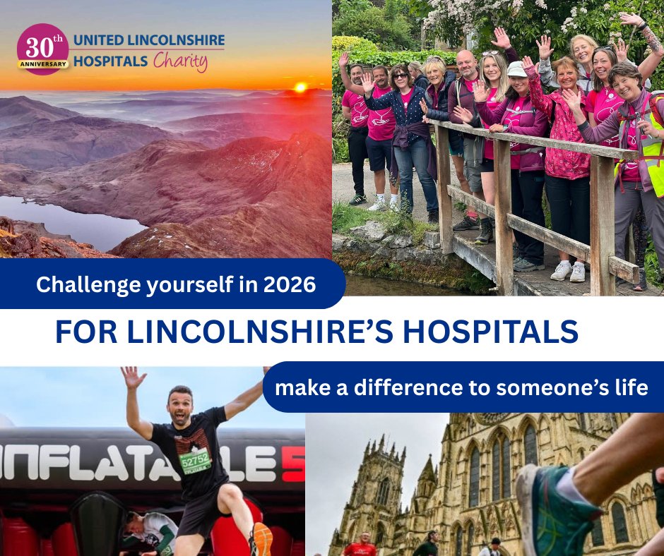 United Lincolnshire Hospitals Charity 💙 tweet media