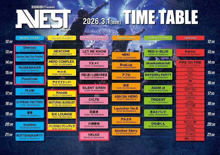 本日はAVEST🎤

今年は去年のNELKEのような出会いはなかったが今年2回目のPassCodeで満足！
今年のパスコはフロア熱ヤバイ！❤️‍🔥

dustとROTTENをやめバックドロップシンデレラとNELKEへ
HEROやジエメイやASH・Launcher No.8も観たかったー
観たいバンド多くて時間不足！

バクシンは安定の盛り上がり😆
