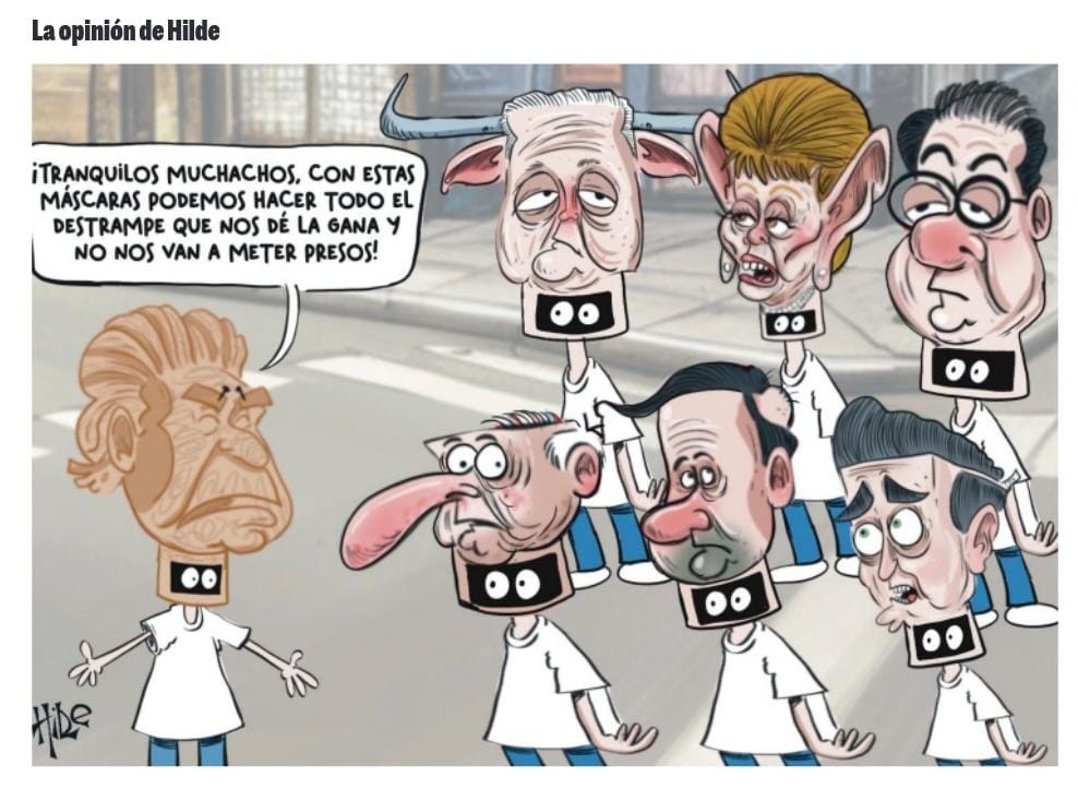 #CaricaturaDelDía para <a href="/prensacom/">La Prensa Panamá</a> ¡Y si se lo llevan preso, usted diga que es persecución política!