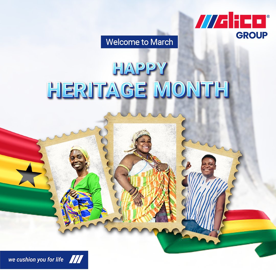 glicogroup's tweet image. Happy New Month of March! This month, let's celebrate Ghana and our amazing cultural heritage.

Have a fantastic March!

#glicogroup
#GhanaHeritage