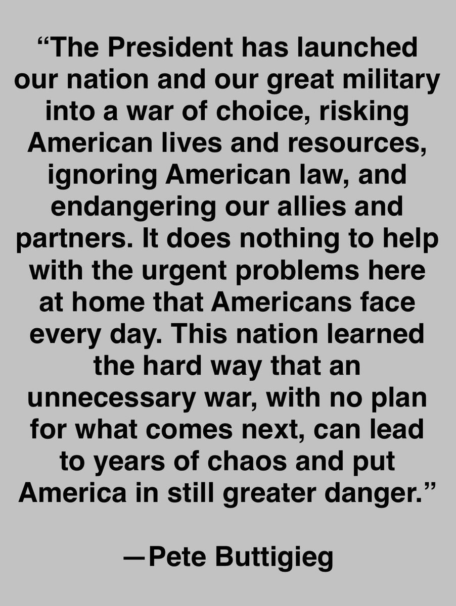 Raise your hand if you STAND with Pete Buttigieg against Donald Trump