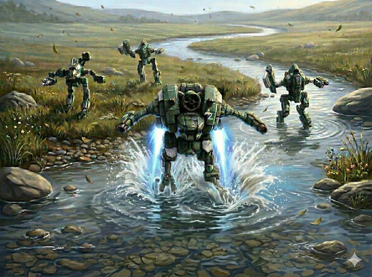 This is a unit that is fairly significant to the #Battletech FedCom ...