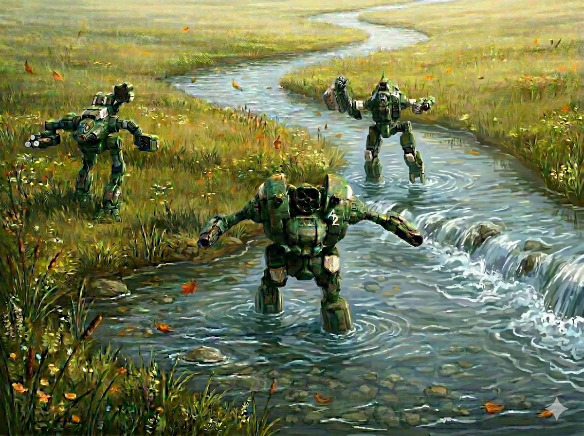 This is a unit that is fairly significant to the #Battletech FedCom ...