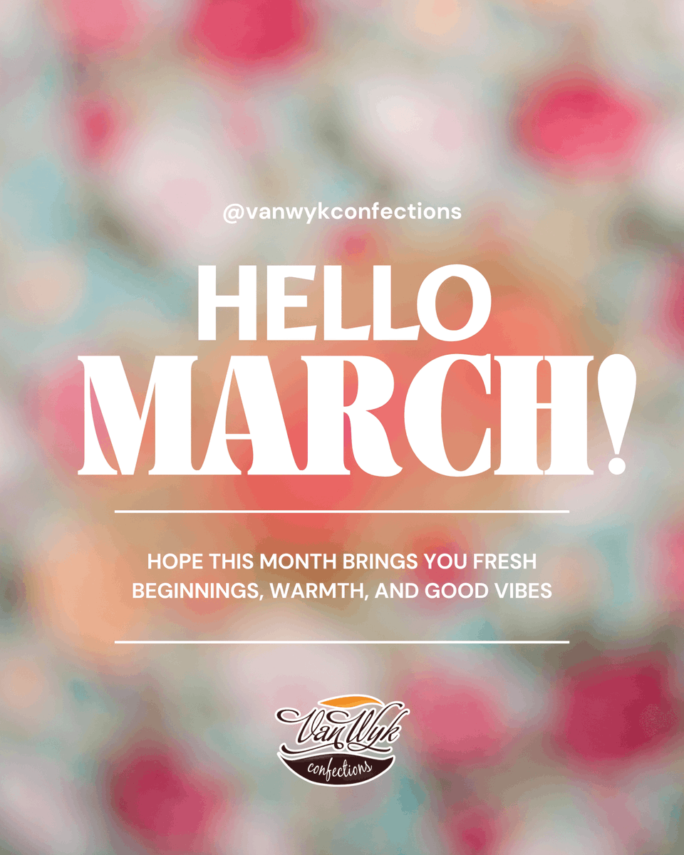vwconfections's tweet photo. Hello, March! New goals, fresh energy, and sweet fundraising ahead.

Let’s make it a winning month.

#easyfundraising #chocolatefundraising #marchfundraising #vanwykconfections https://t.co/zb4QDWDq7n