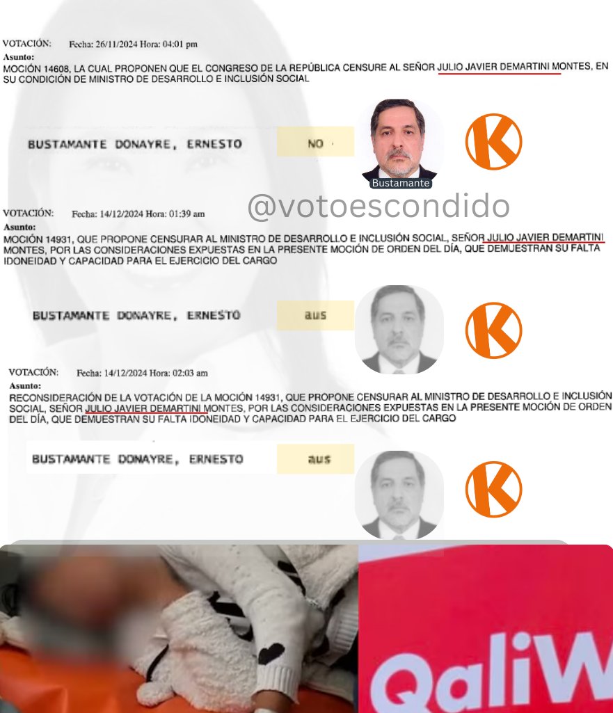 Un poquito de porfavor...

Blindó TRES VECES al responsable político de la intoxicación de 27 niños en Puno - Caso QALIWARMA. 

Postula a la reelección con la <a href="/BankadaFP/">Bancada Fuerza Popular</a>