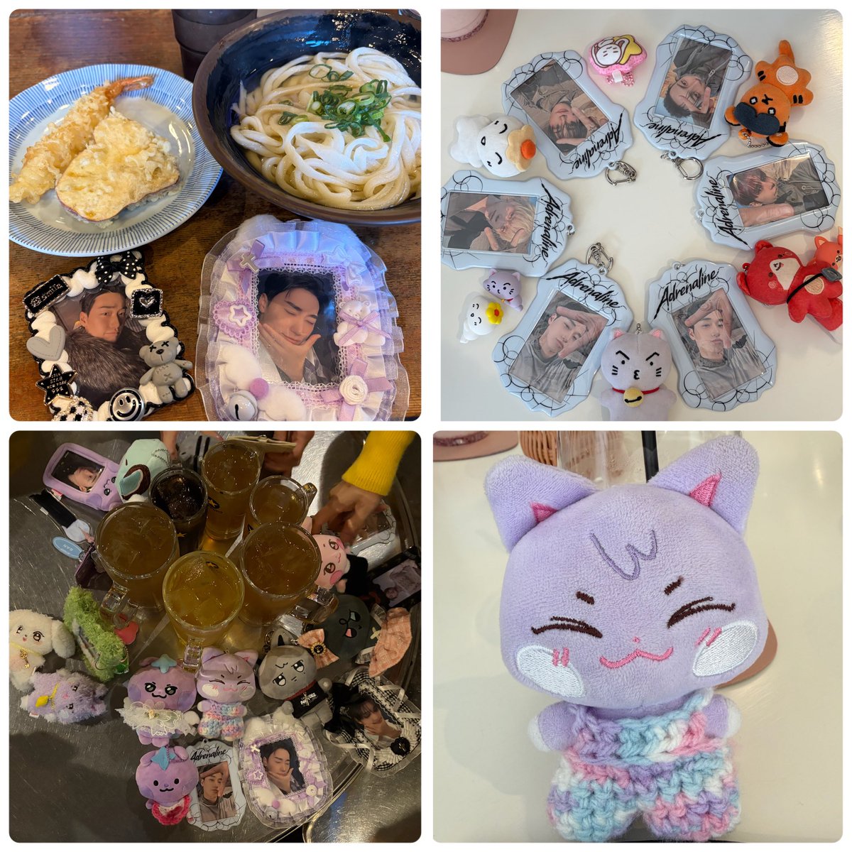 ティニ会INうどん県
よく行くのにやっと食べたうどん
めちゃ美味しかった😋
うどんの後は編み物教室でサロペットを作ったょ
何とか完成して良かった♡
夜は韓国料理食べて楽しい一日だったなぁ
みんなありがとうね😊