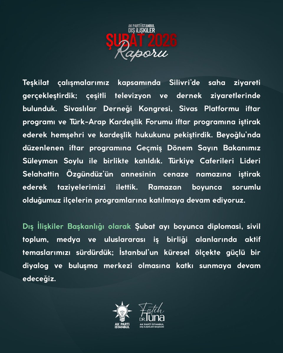 Dr. Fatih Tuna 🇹🇷 tweet media