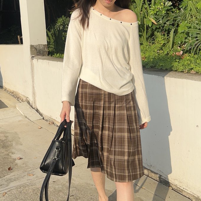 tamjaichunbkk's tweet photo. อีกตัวที่อยากแนะนำมากๆ คือกระโปรงพีทผ้าญี่ปุ่นของร้าน sudpung ความยาวกำลังพอดี ประมาณเข่า ผ้าไม่บาง ไม่ยับง่าย ใส่แล้วอยู่ทรงสวย มีหลายสีให้เลือก size ครบถึง 3XL https://t.co/bEO4d262Xk