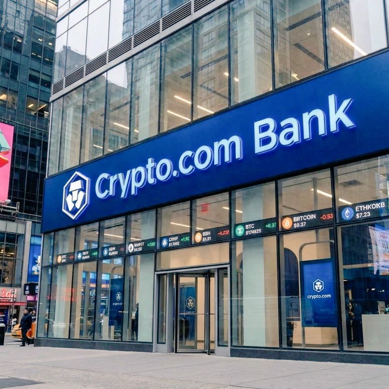 Thaxt21's tweet photo. #CRYPTOCOM IS A BANK. 

I REPEAT. 

#CRYPTOCOM IS BANK. https://t.co/F5nXZHxg1k