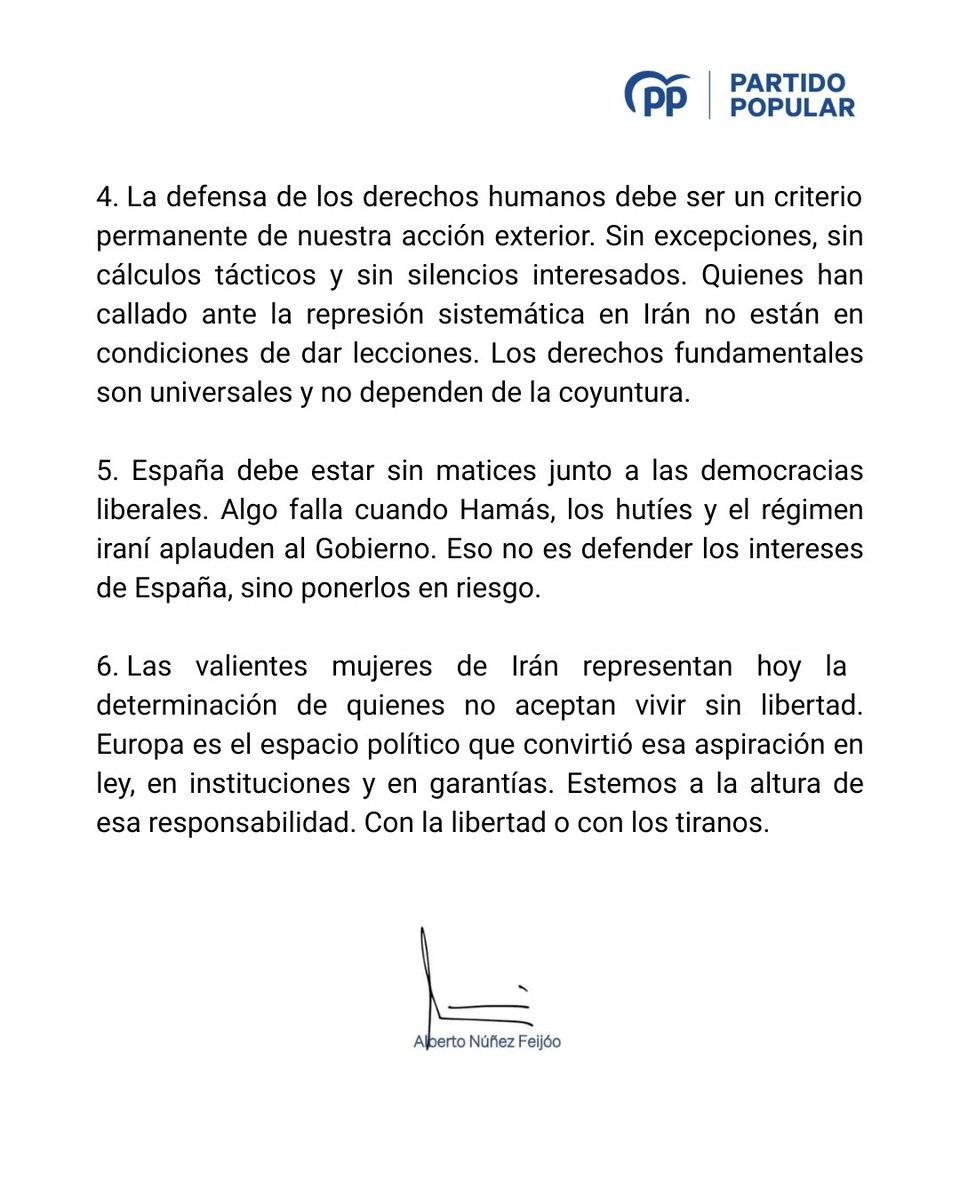 NunezFeijoo's tweet image. Con la libertad o con los tiranos.