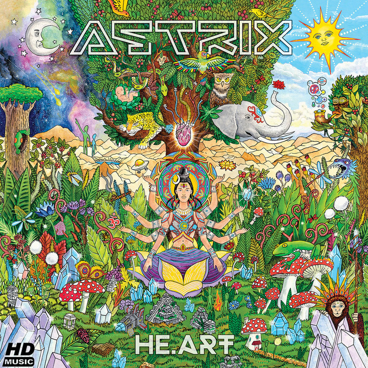Uma obra atemporal que redefiniu pistas, mentes e a identidade sonora do psytrance moderno.

Lançado em 29 de fevereiro de 2016, He.Art, de Astrix, completa 10 anos como um dos álbuns mais influentes da história do psytrance. Qual a sua track preferida do álbum?