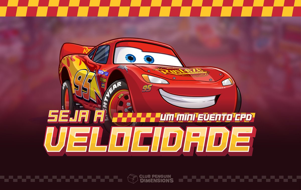 DimensaoPinguim's tweet photo. 🏁 SEJA A VELOCIDADE - NOVO MINI EVENTO!

Guido trouxe diretamente da Dimensão 95 um dos corredores mais famosos de todos os tempos. 

Dirija-se ao Estádio e conheça Relâmpago McQueen para começar o seu treinamento para a Copa Pistão. Mini evento disponível até 8 de março.  ❤️⚡️ https://t.co/6J9MbkgsMA