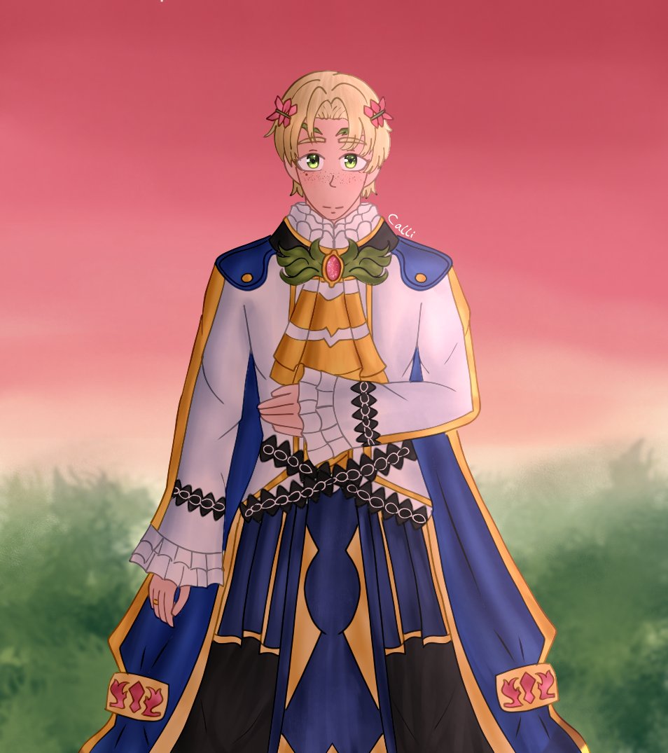 ALFRED FANART BECAUSE I LOVE MY FRIEND SM 

#feengage #FireEmblem #fireemblemengage