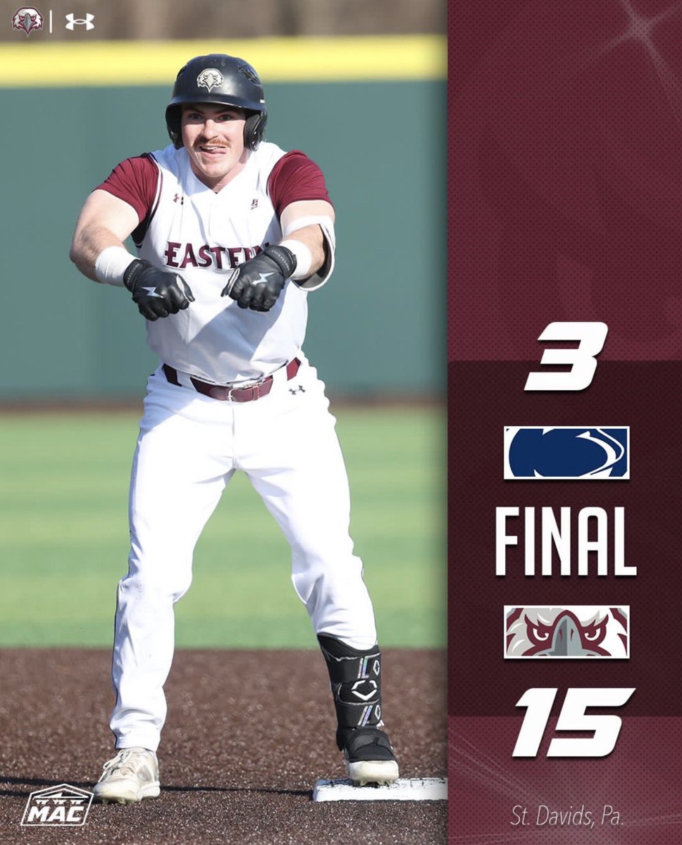 Eastern University Baseball tweet media
