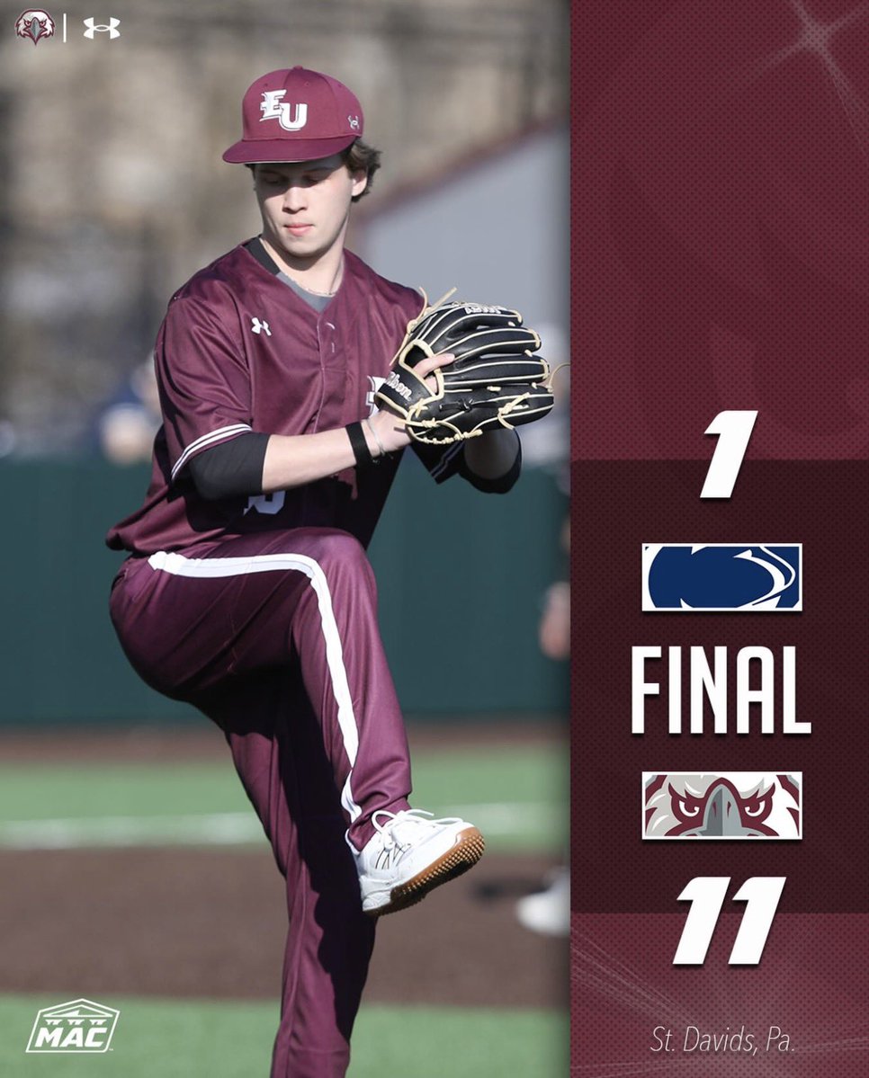Eastern University Baseball tweet media