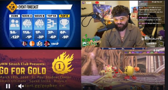 Smash Club at UMN 🔜 Go For Gold 2026 tweet media