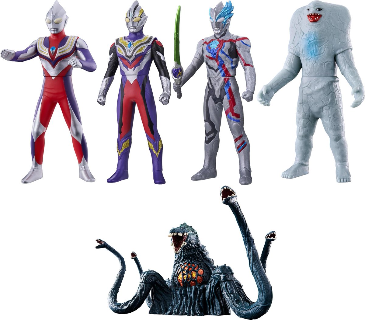 バンダイがビオランテ大型ソフビを発表、ゴジラファン熱狂