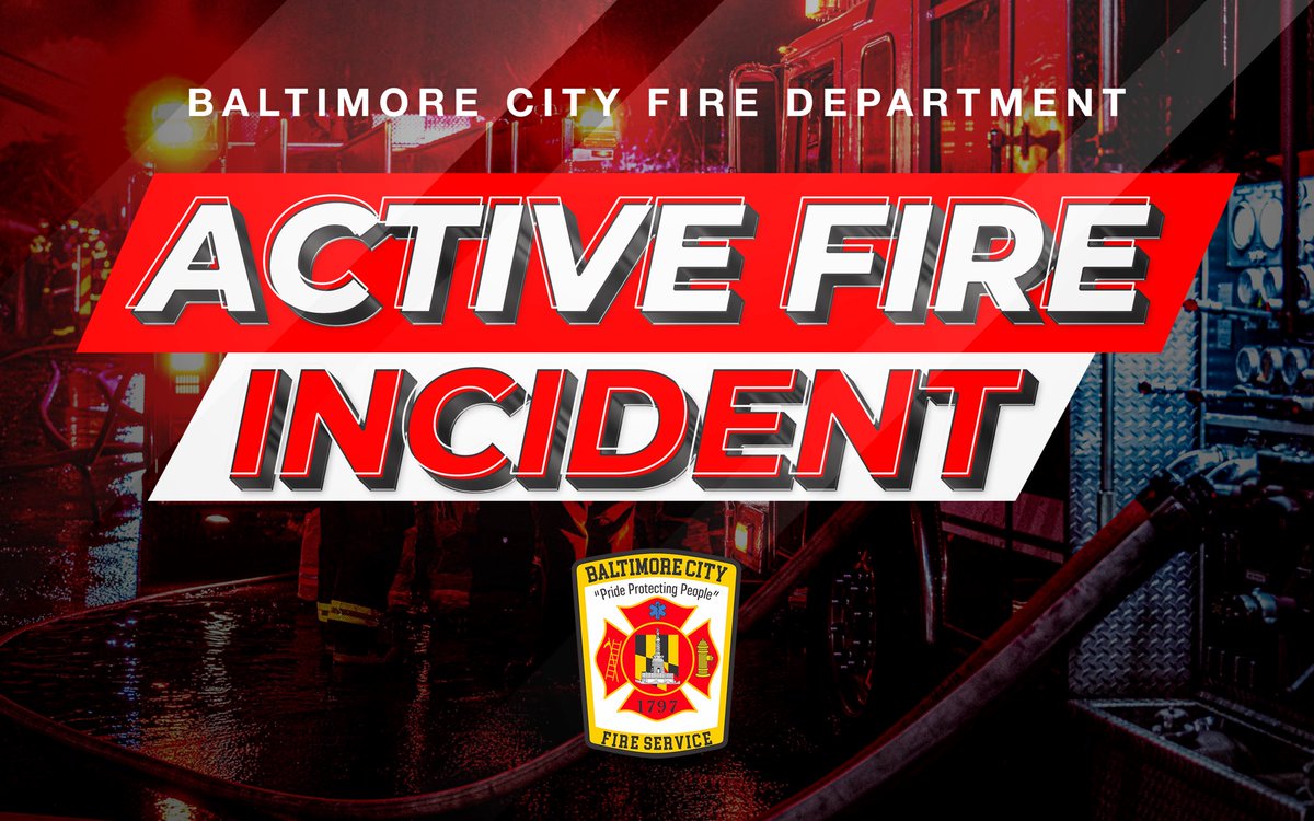 Baltimore Fire tweet media