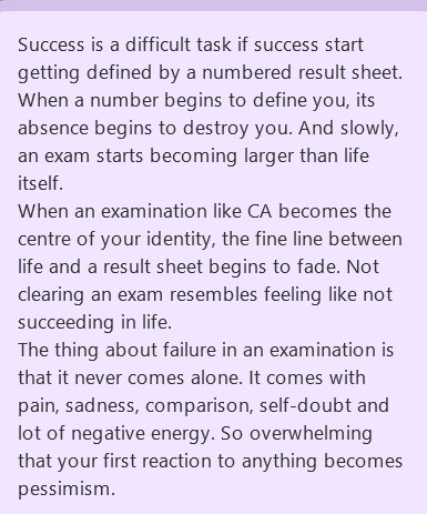 prashantbojack's tweet photo. Someone out there might not be able to get that sleep today, you may want someone to console you, but you are alone in the silent night, just a small note for that person. #icairesult https://t.co/RIEmDJqQMK